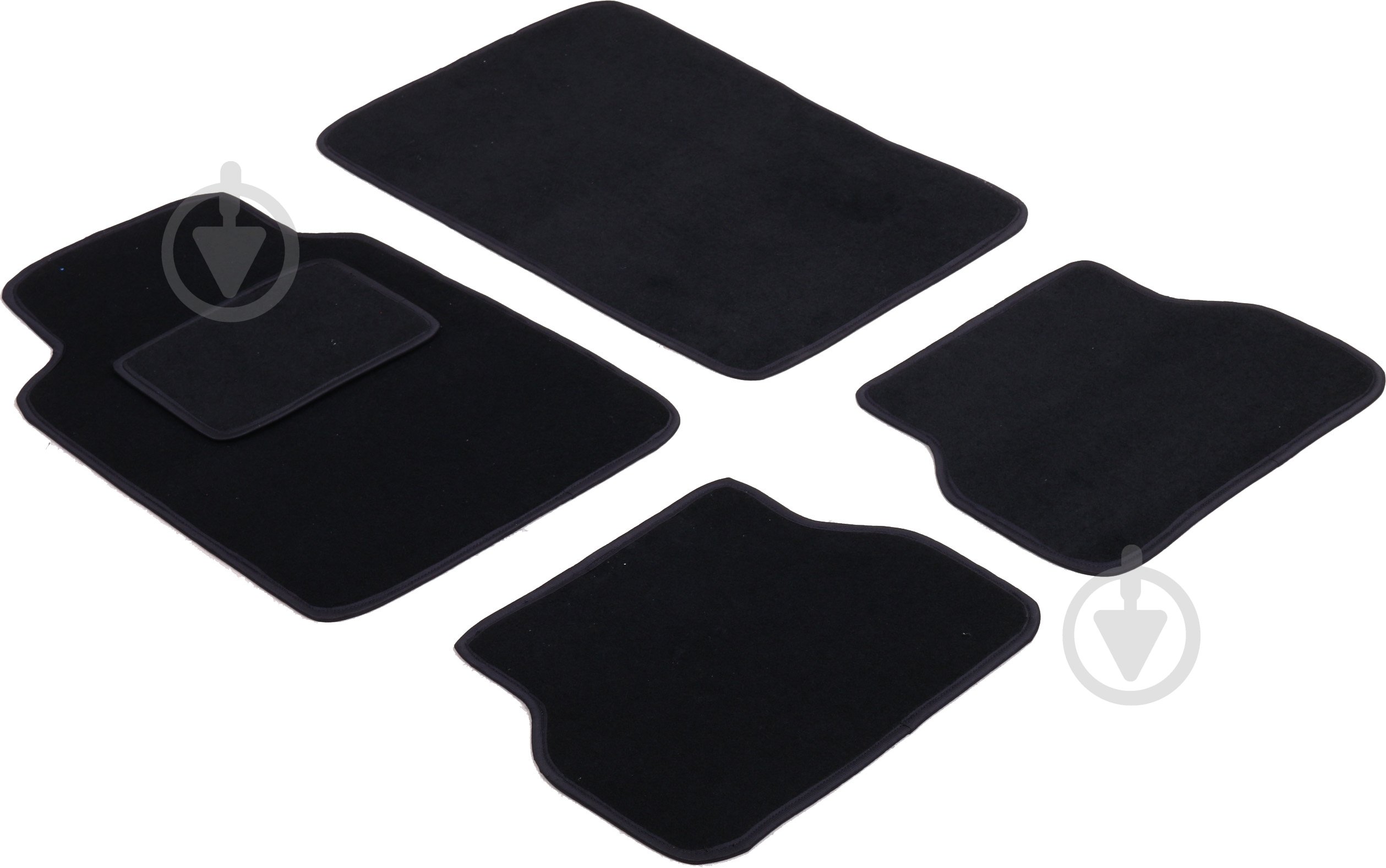 Набор ковриков Kerdis черные универсальные - фото 1 Набор ковриков Kerdis черные универсальные - фото 1