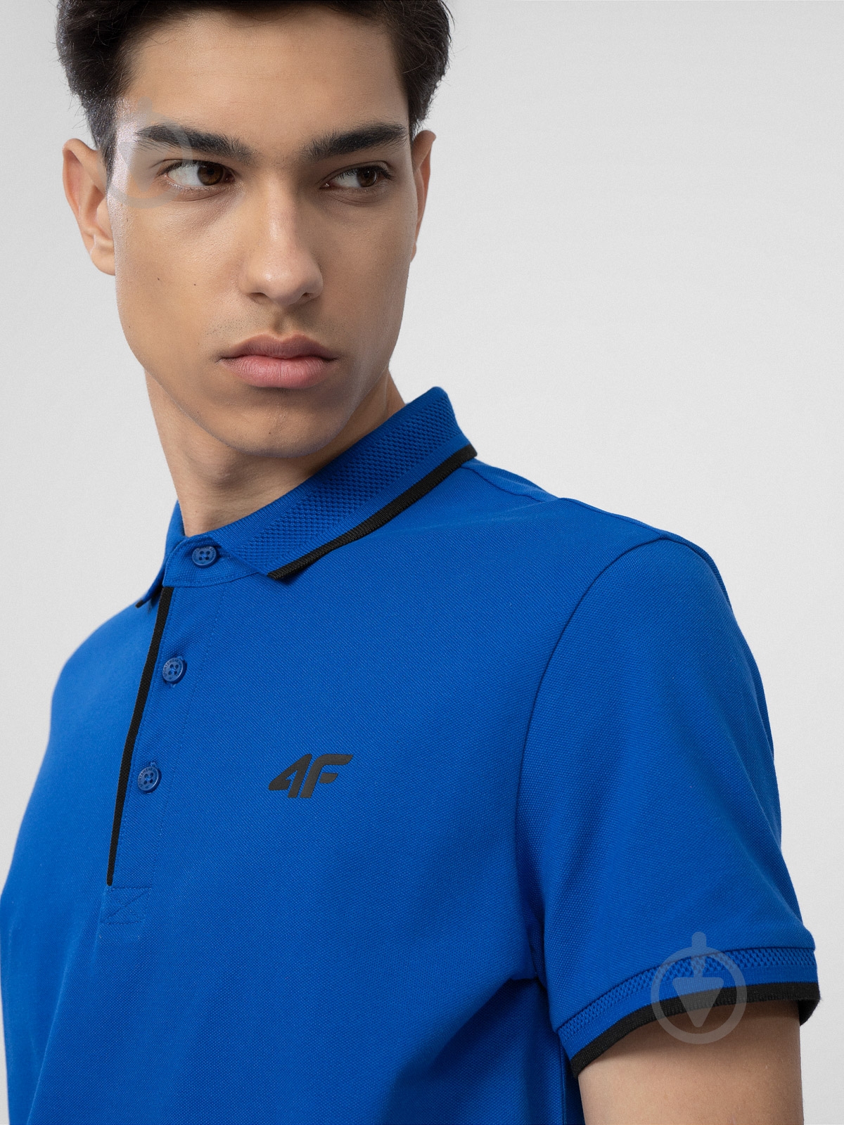 Поло 4F 4FSS22TPTSM005-36S р.L синий - фото 2