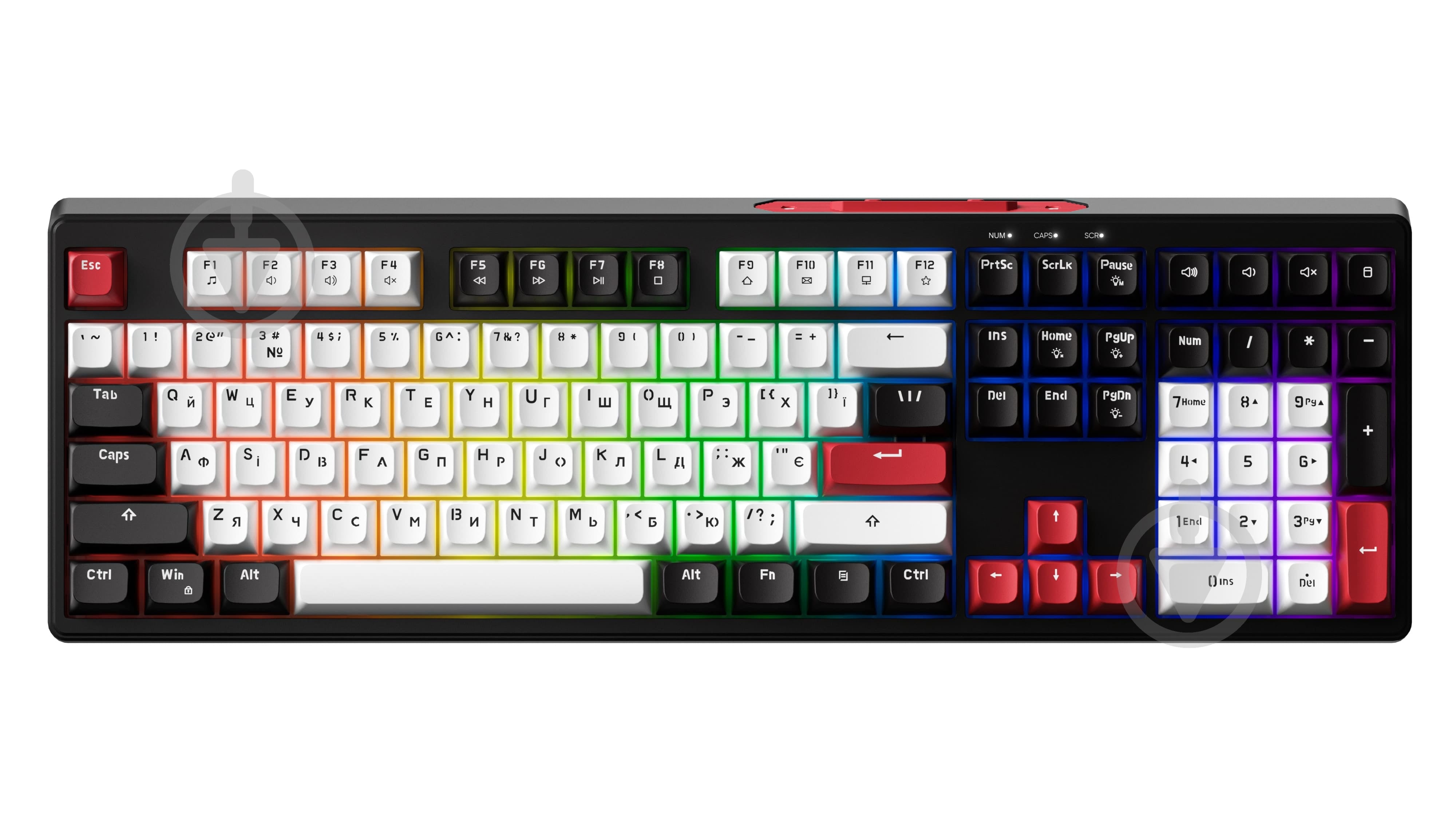 Клавиатура игровая GamePro GK650 (GK650) black - фото 1