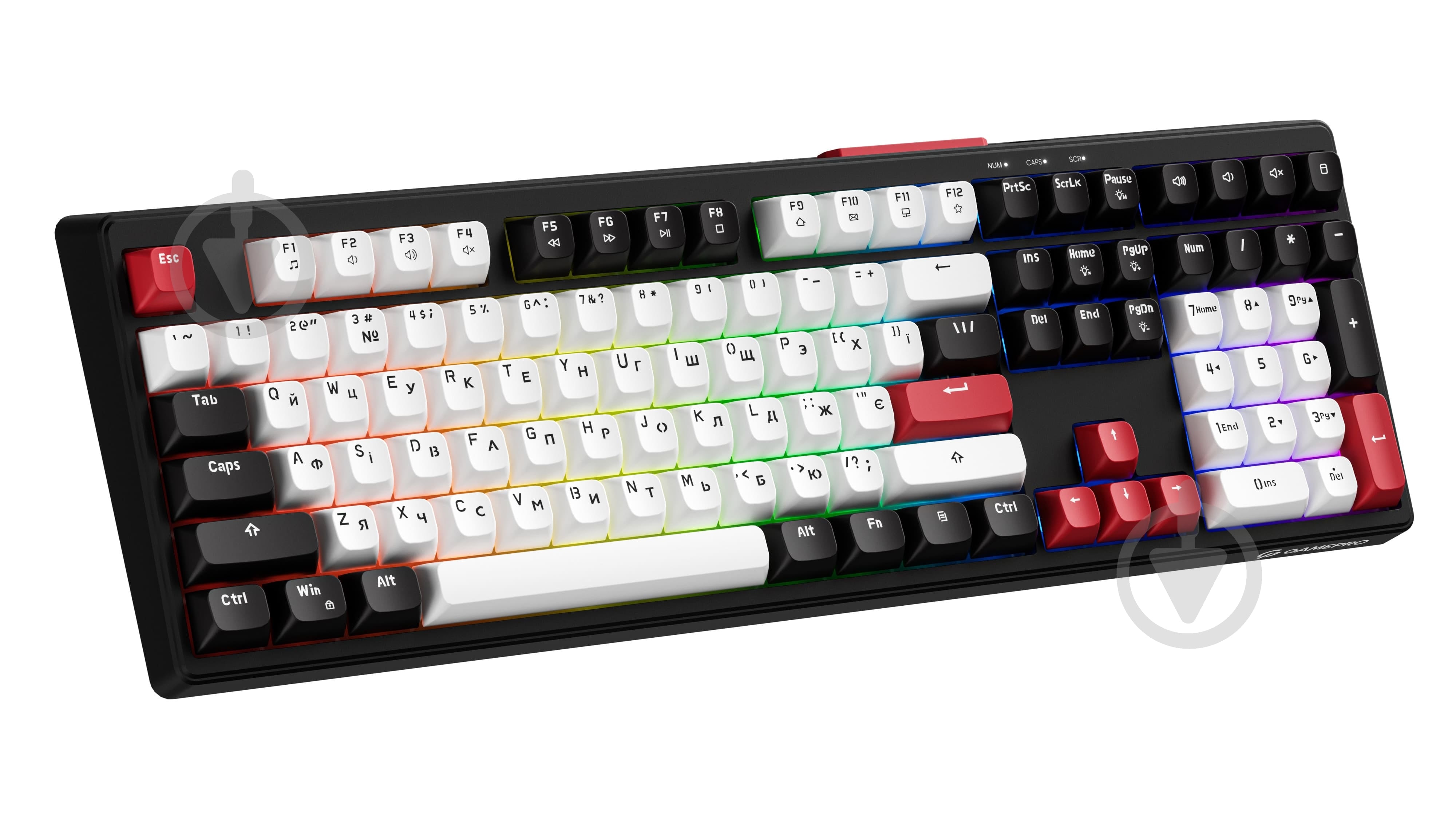 Клавиатура игровая GamePro GK650 (GK650) black - фото 4
