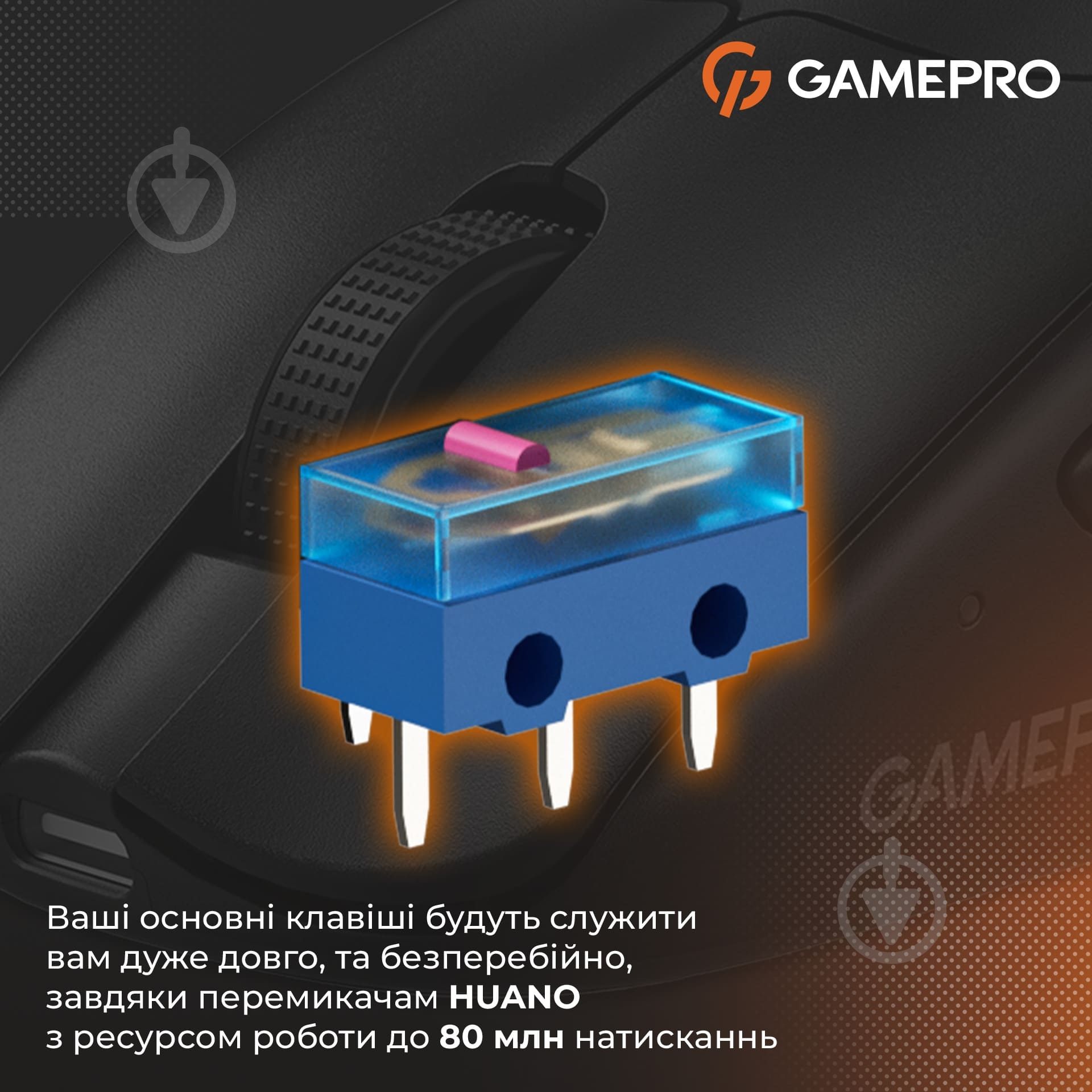 Мышка беспроводная GamePro Genesis Avenger black (GM096B) - фото 10