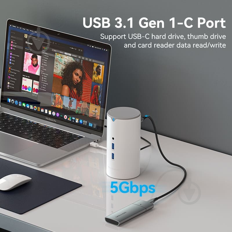 Док-станция Vention TPHWC-EU - фото 5