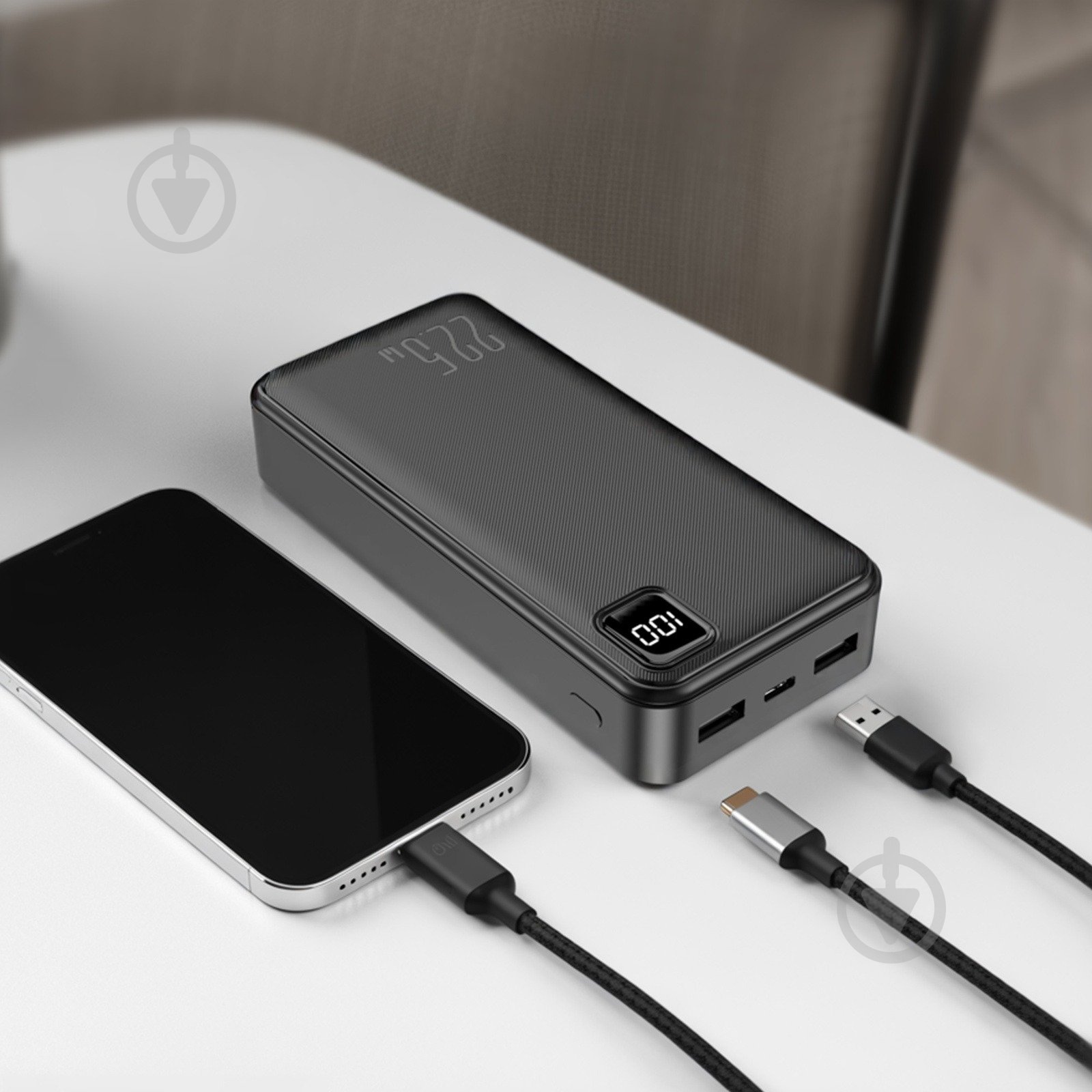 Повербанк Forever TB-300L PD QC 20000 mAh black (TB-300L) - фото 9 Повербанк Forever TB-300L PD QC 20000 mAh black (TB-300L) - фото 9