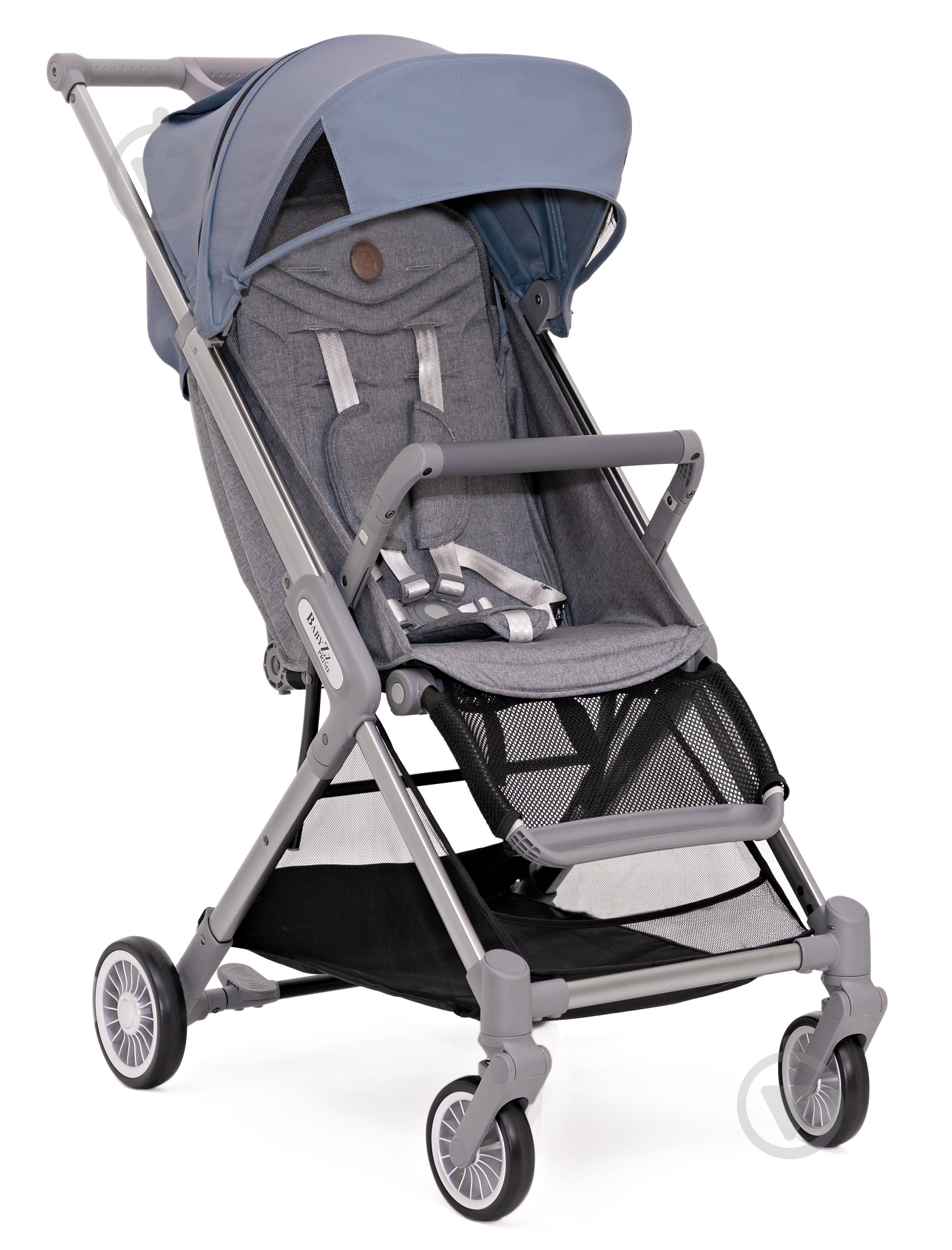 Коляска прогулочная Babyzz Prime голубая - фото 1