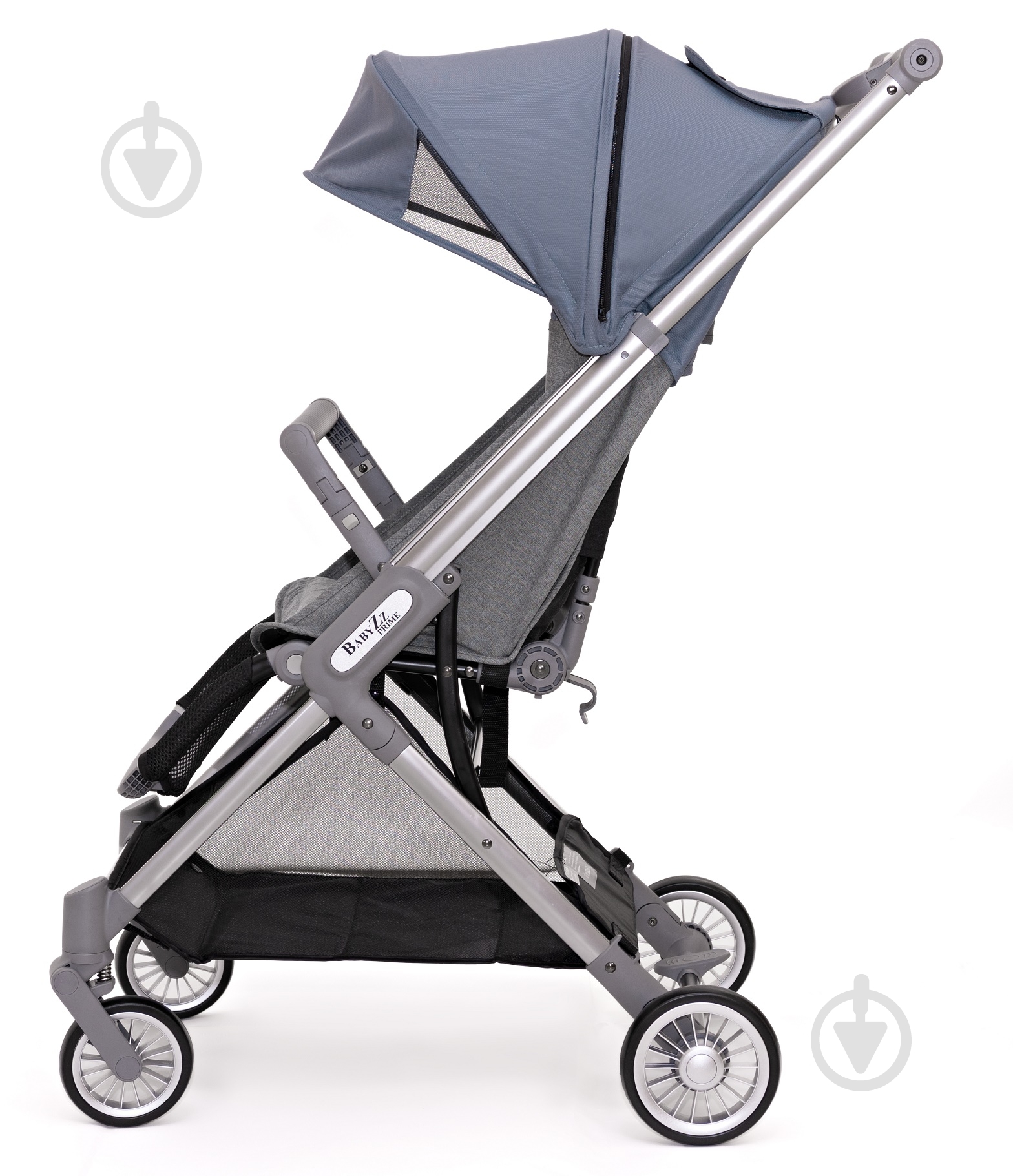 Коляска прогулочная Babyzz Prime голубая - фото 5