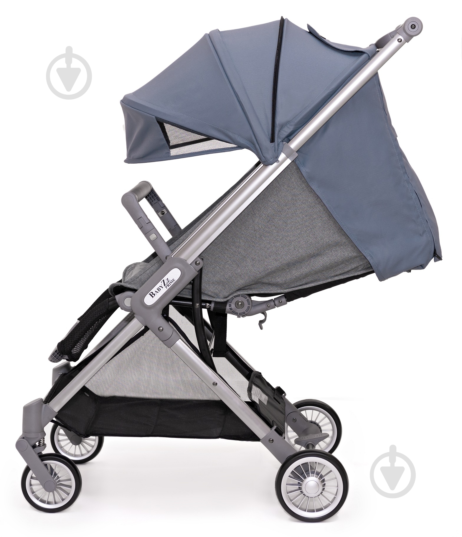 Коляска прогулочная Babyzz Prime голубая - фото 4