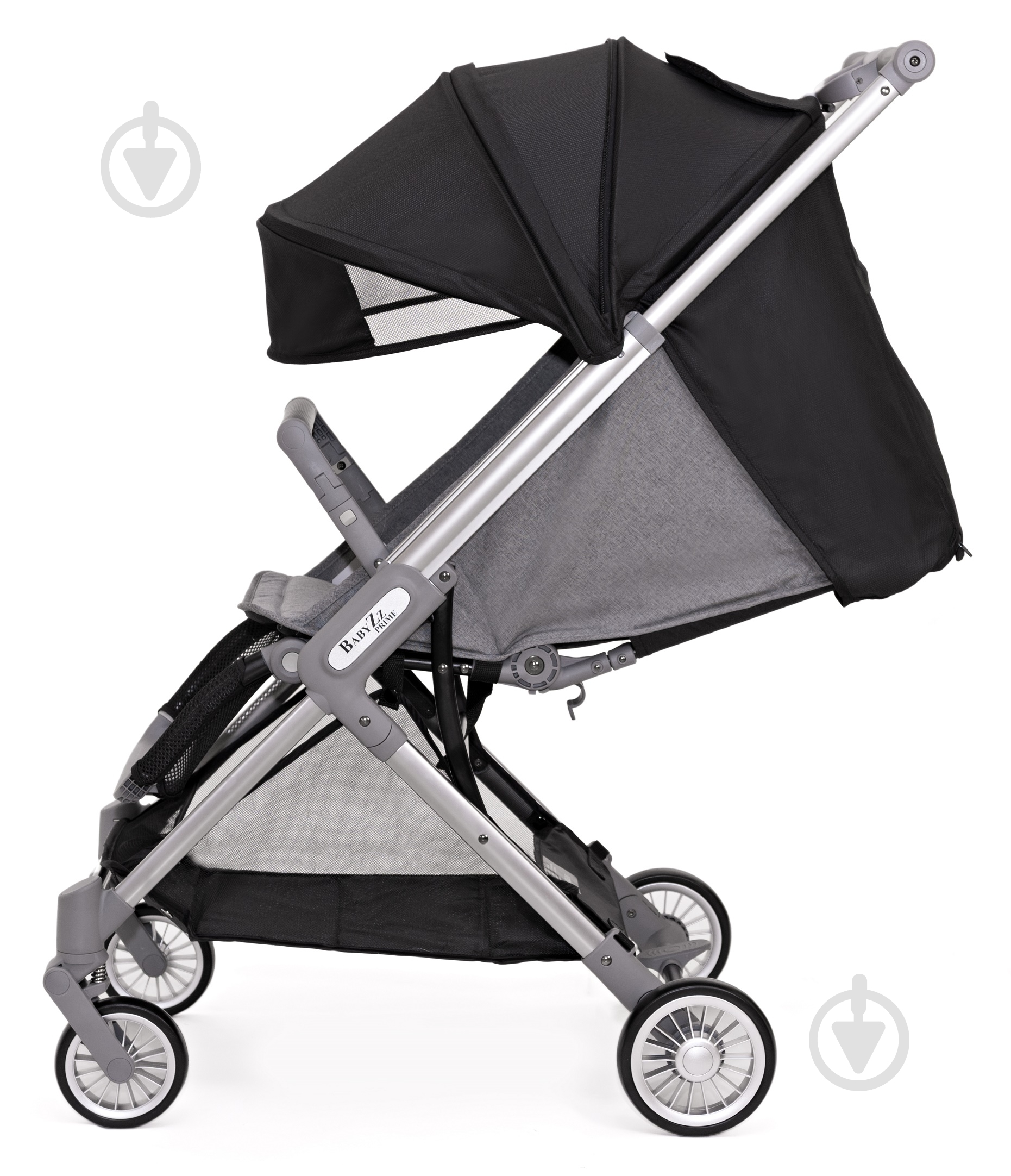 Коляска прогулочная Babyzz Prime черная - фото 2