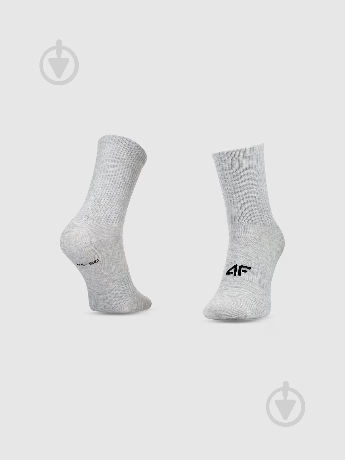 Носки 4F SOCKS CAS U358 (3pack) 4FWSS25USOCU358-90S р.35-38 разноцветный 3 шт. - фото 3