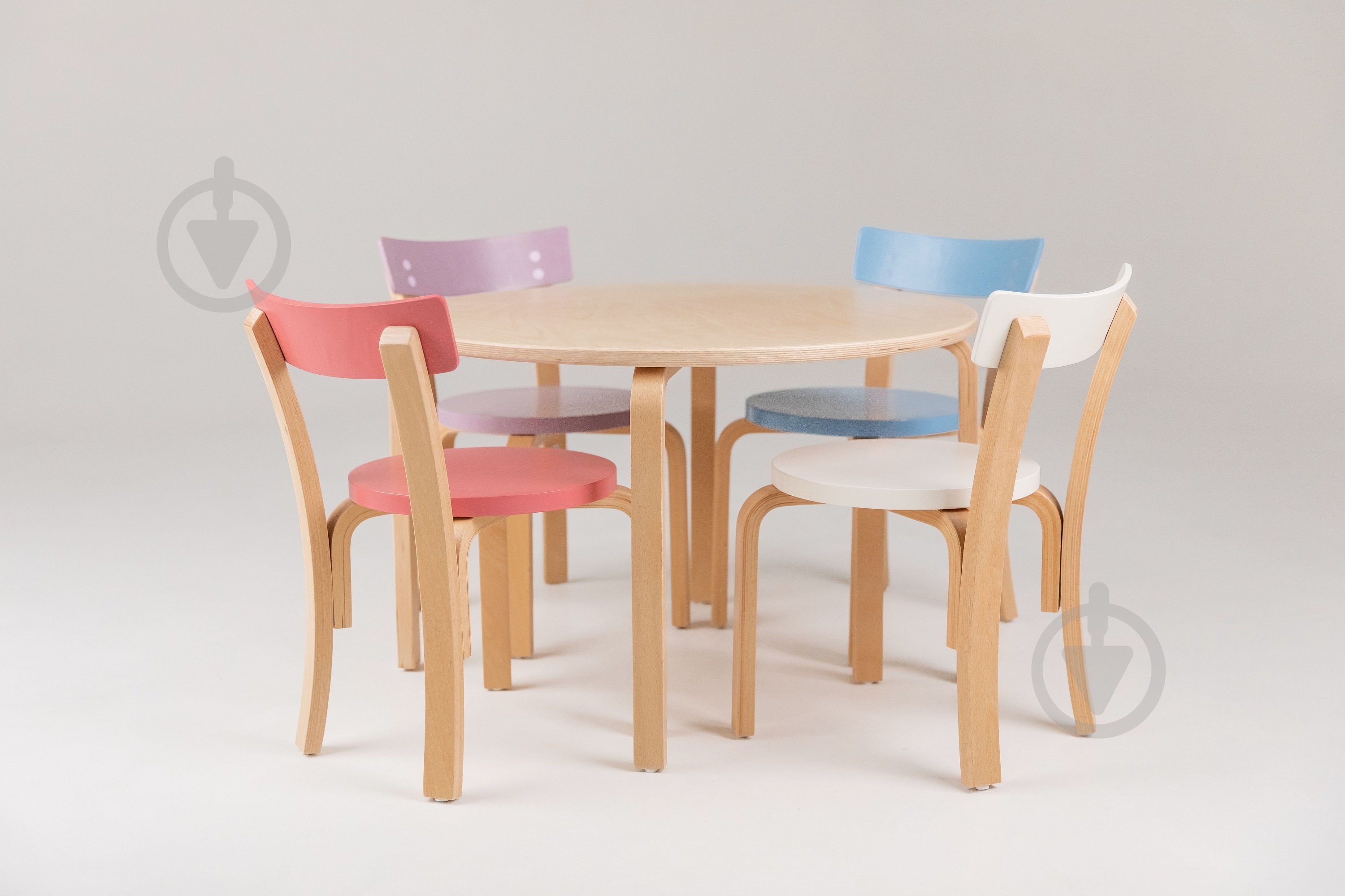 Стульчик для детей бук/голубой - фото 7