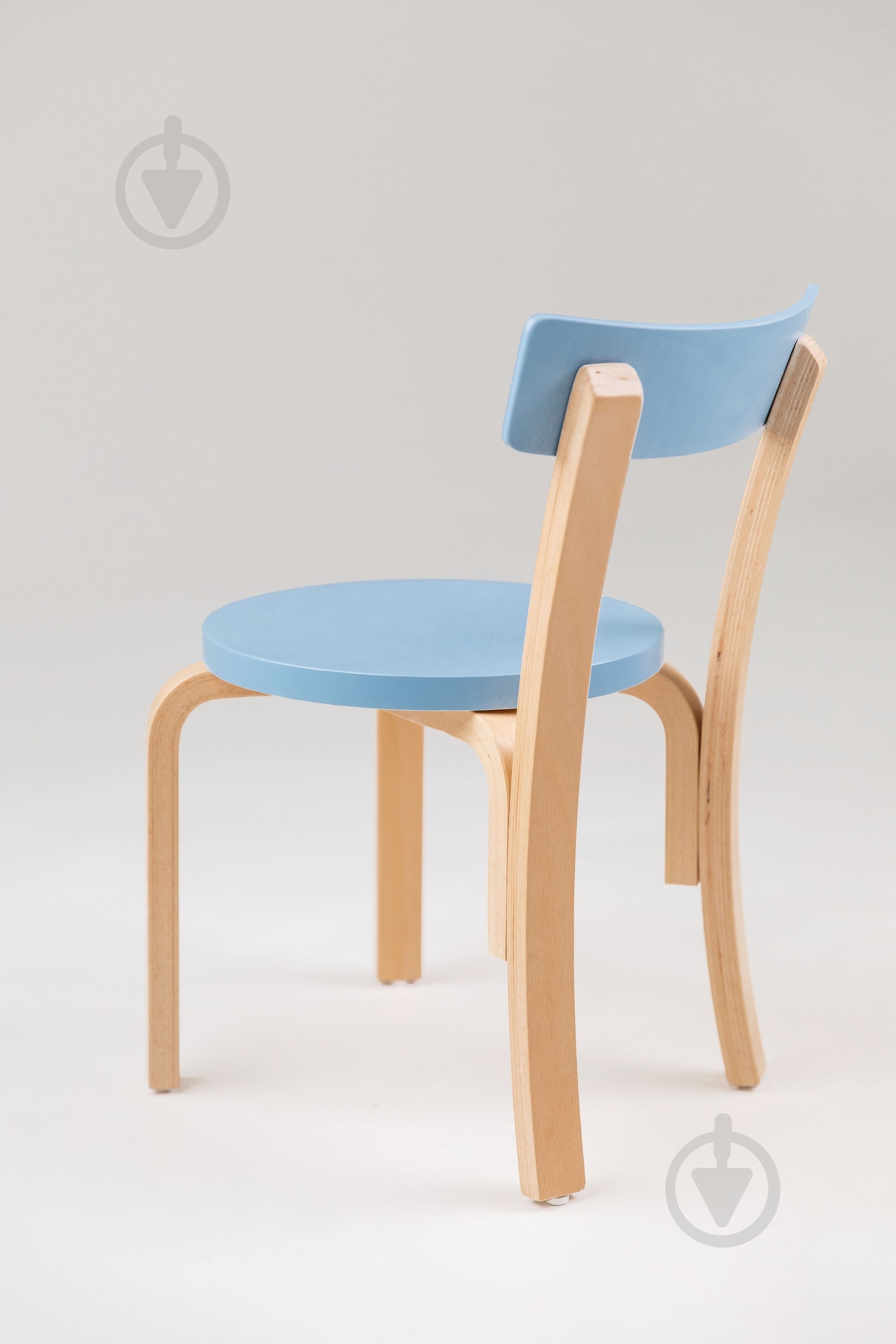 Стульчик для детей бук/голубой - фото 4