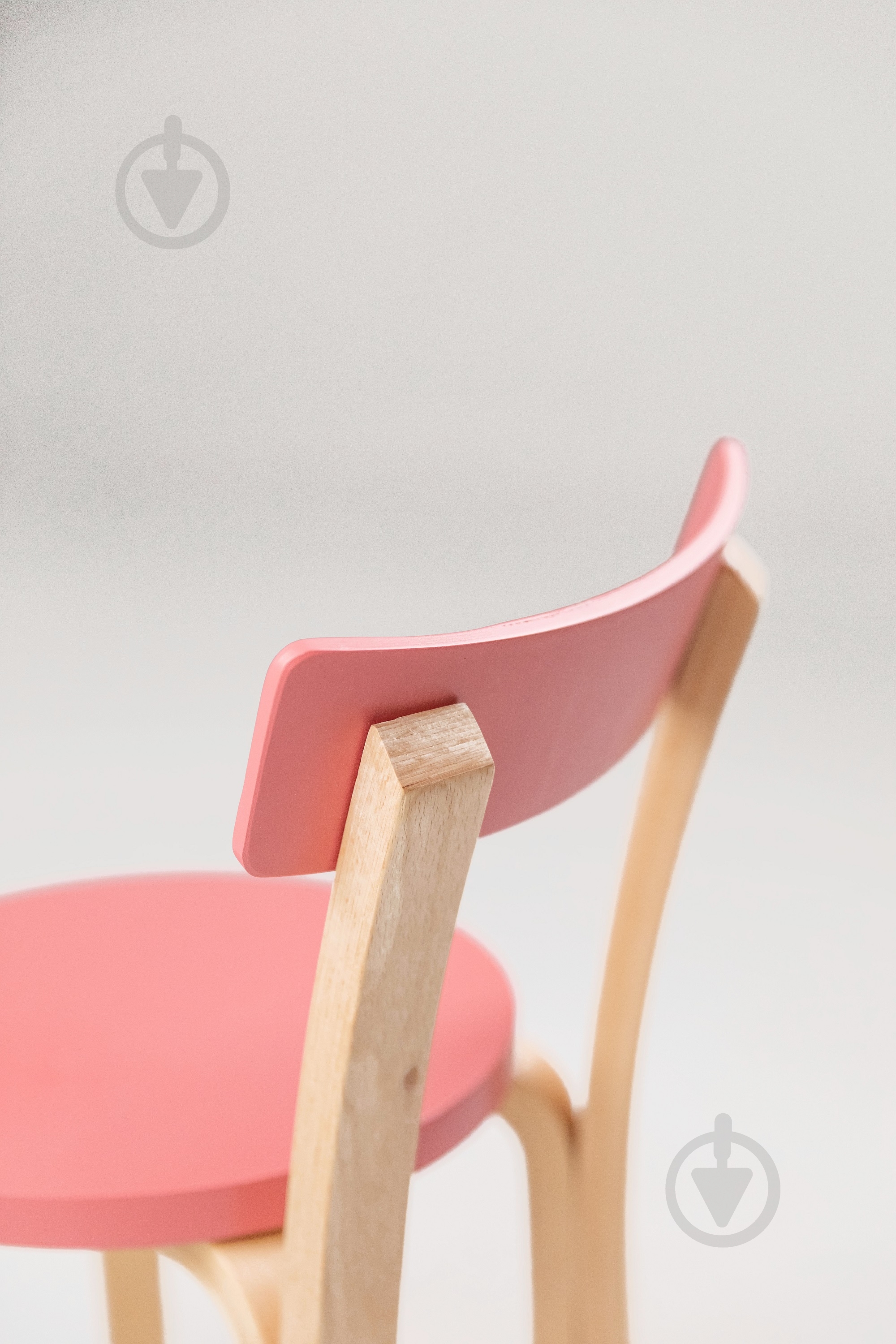 Стульчик для детей бук/розовый - фото 5