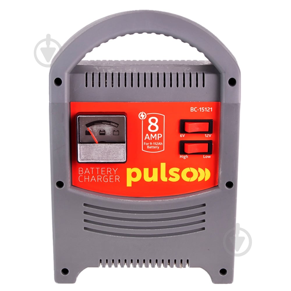 Автомобильное зарядное устройство трансформаторное PULSO 8 А 112 А/год (BC-15121 (5)) - фото 2