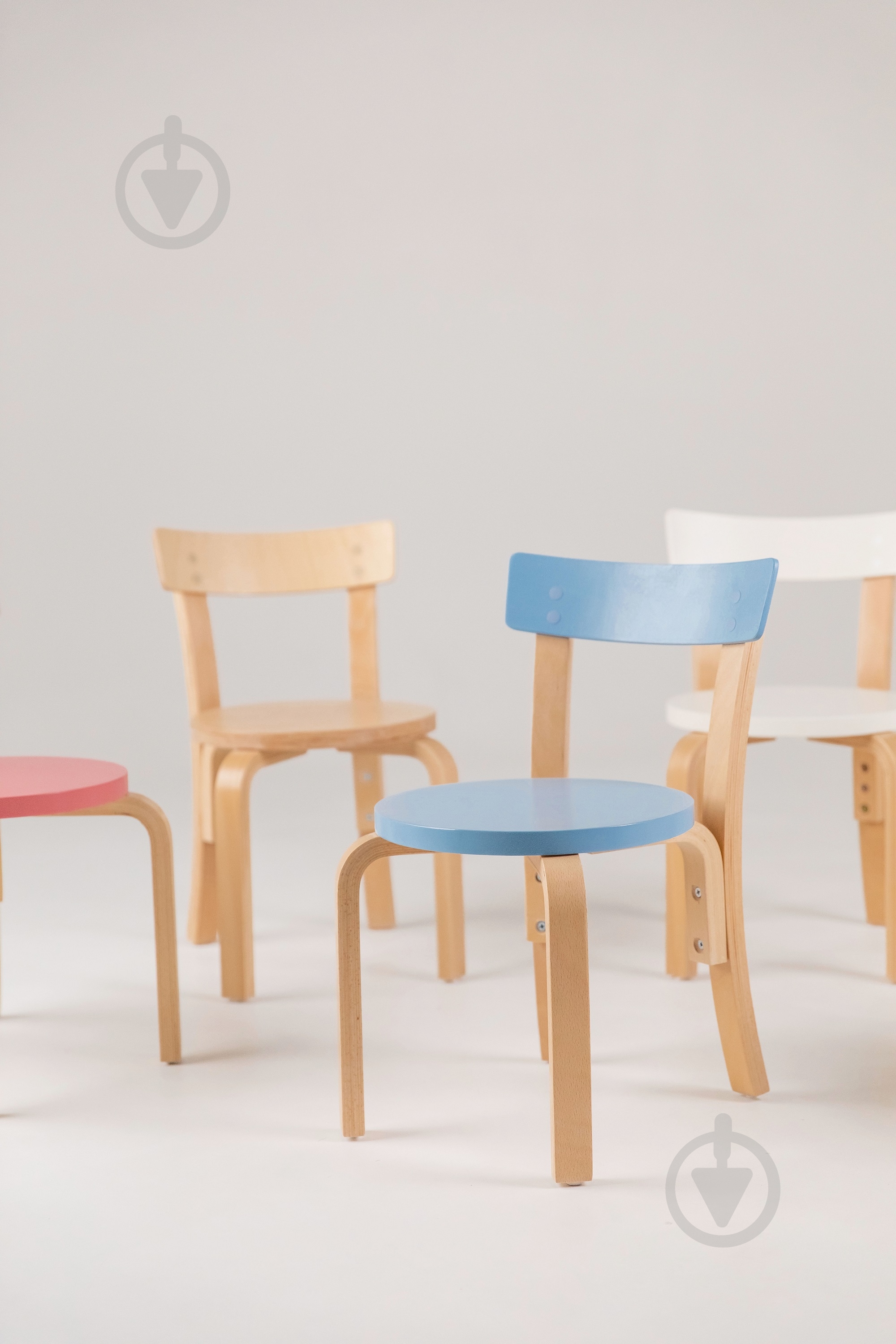 Стульчик для детей деревянный бук - фото 7