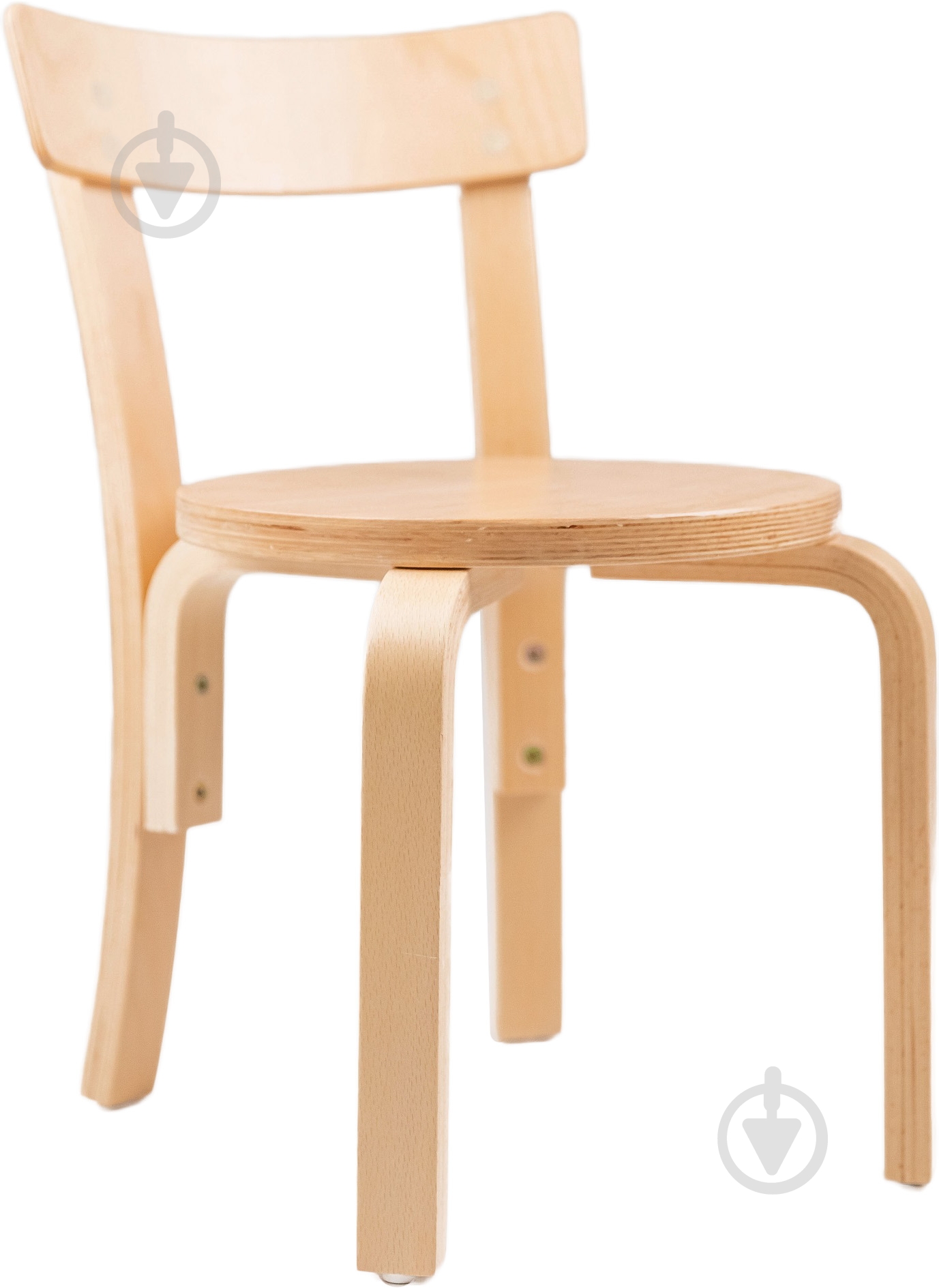 Стульчик для детей деревянный бук - фото 1