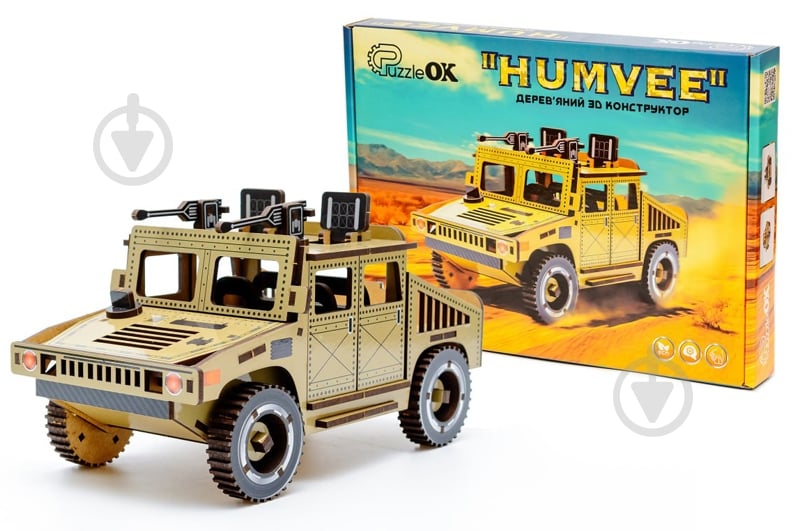 3D-конструктор PuzzleOk HUMVEE Puz-00926 - фото 1