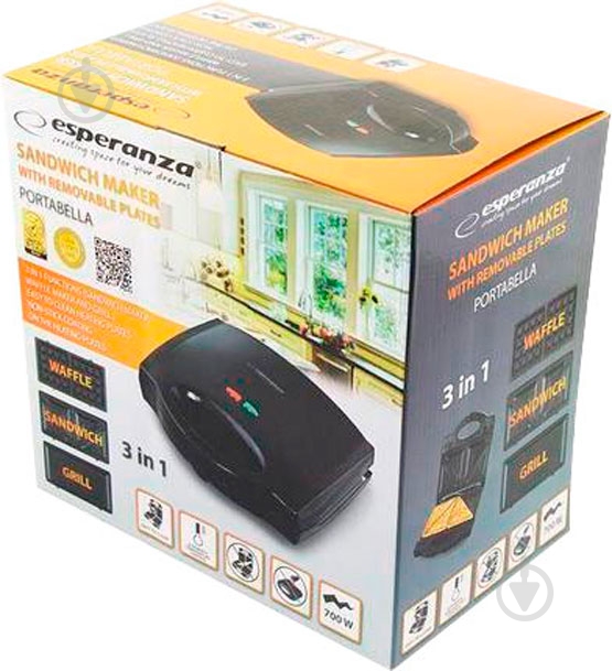 Мультипекарь Esperanza EKT006K Sandwich Maker - фото 4