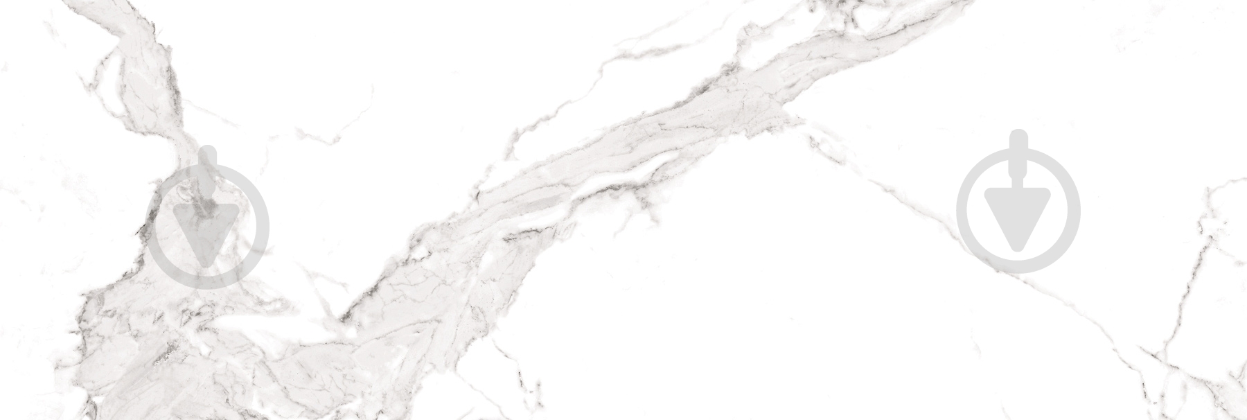 Плитка Avenzo Silver W M R Glossy 2 сорт 30x90 см - фото 1