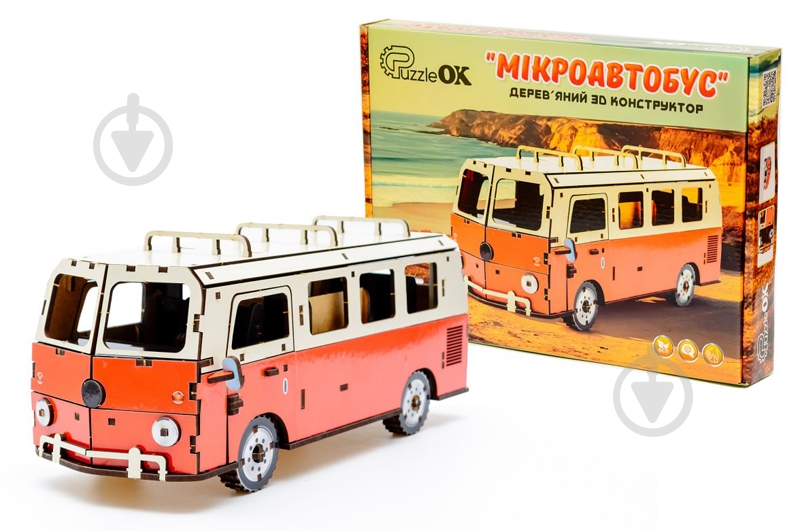 3D-конструктор PuzzleOk Микроавтобус Puz-00927 - фото 1