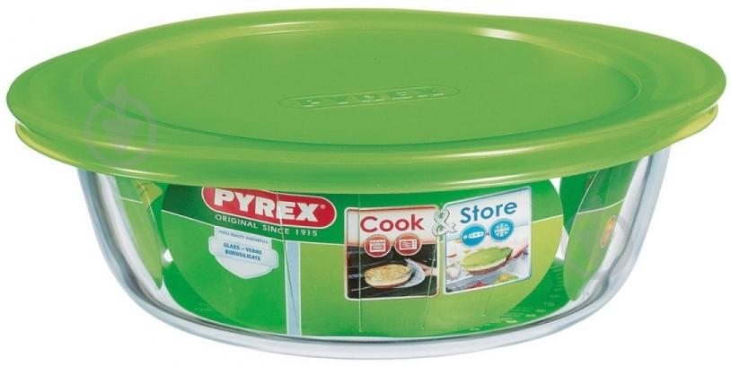Форма для запекания Pyrex Cook & store 20 см 207P000 - фото 2 Форма для запекания Pyrex Cook & store 20 см 207P000 - фото 2