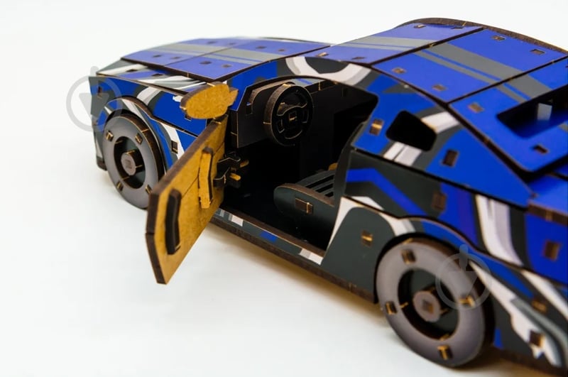 3D-конструктор PuzzleOk Muscle Car синий Puz-00642 - фото 4