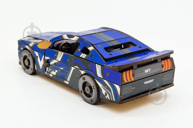 3D-конструктор PuzzleOk Muscle Car синий Puz-00642 - фото 5