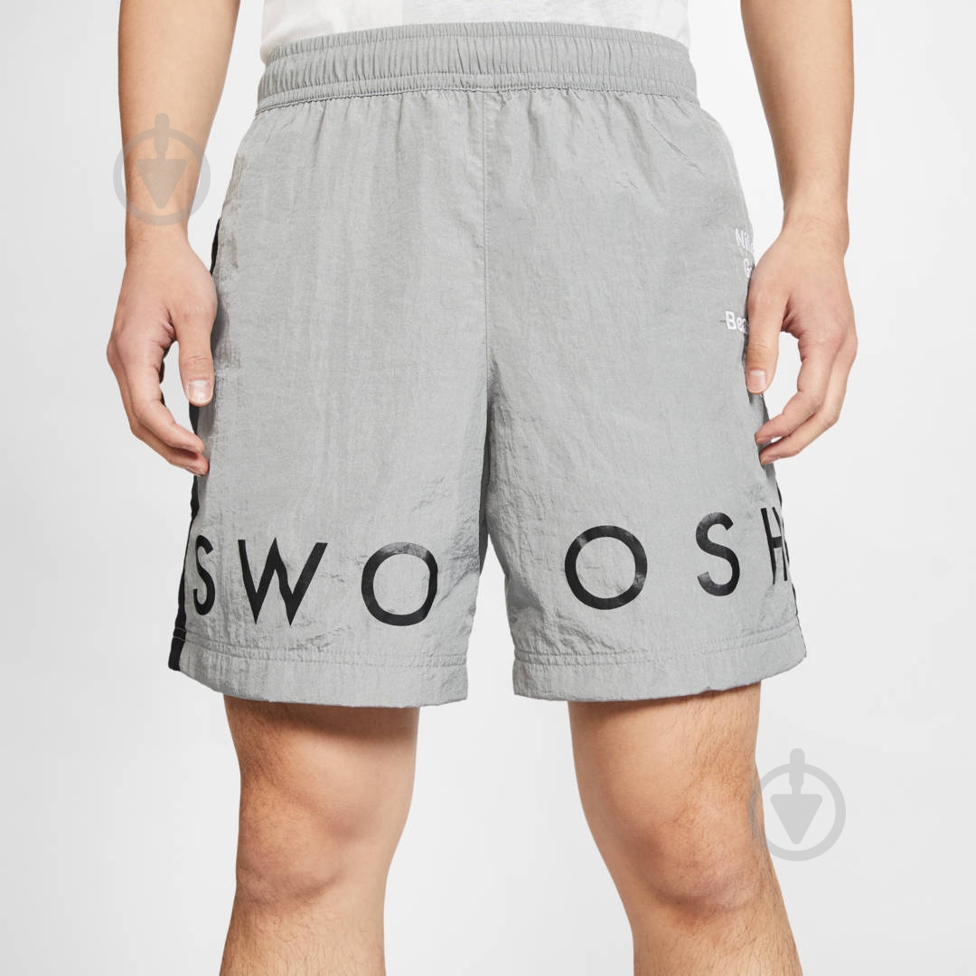 Шорты Nike M NSW SWOOSH SHORT WVN CJ4904-073 р. L серый - фото 7