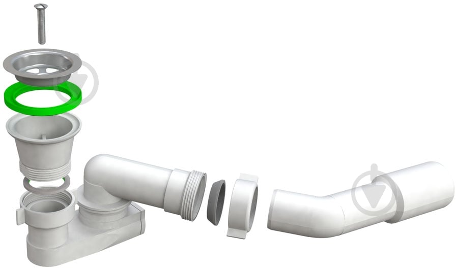 Сифон для поддона Bonomini - фото 1