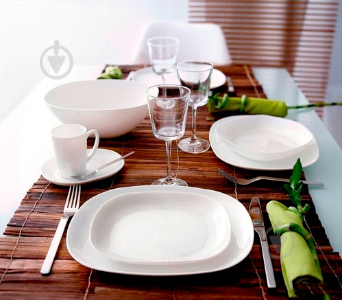 Тарелка десертная Luminarc Sweet Line White 21 см J0561 - фото 2