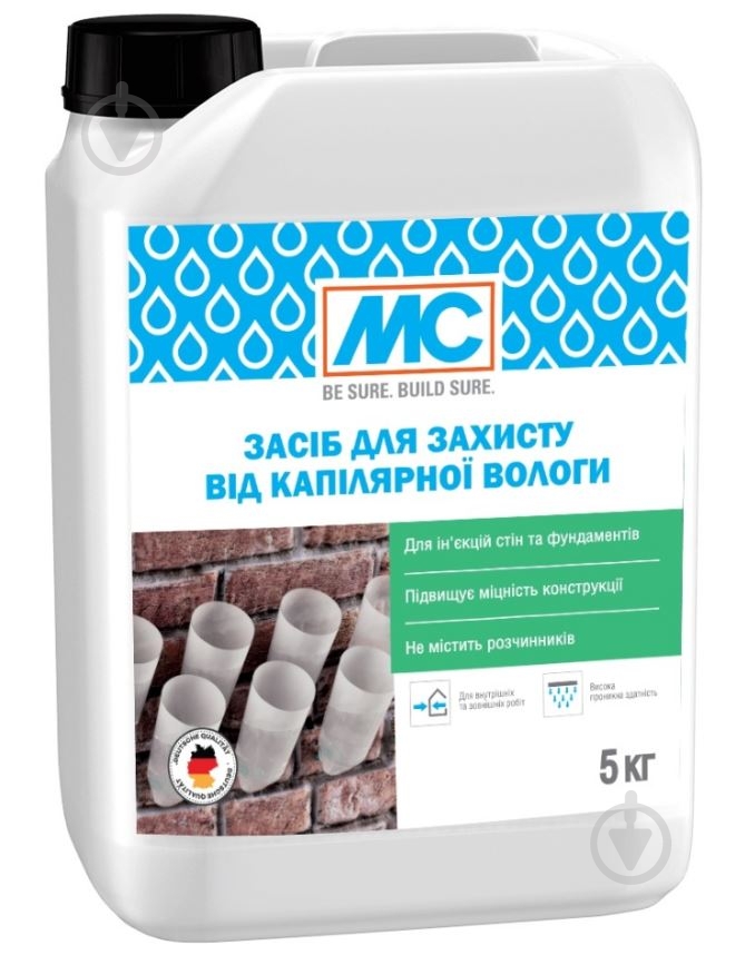 Защита от капиллярной влаги MC-Bauchemie 5 кг - фото 1