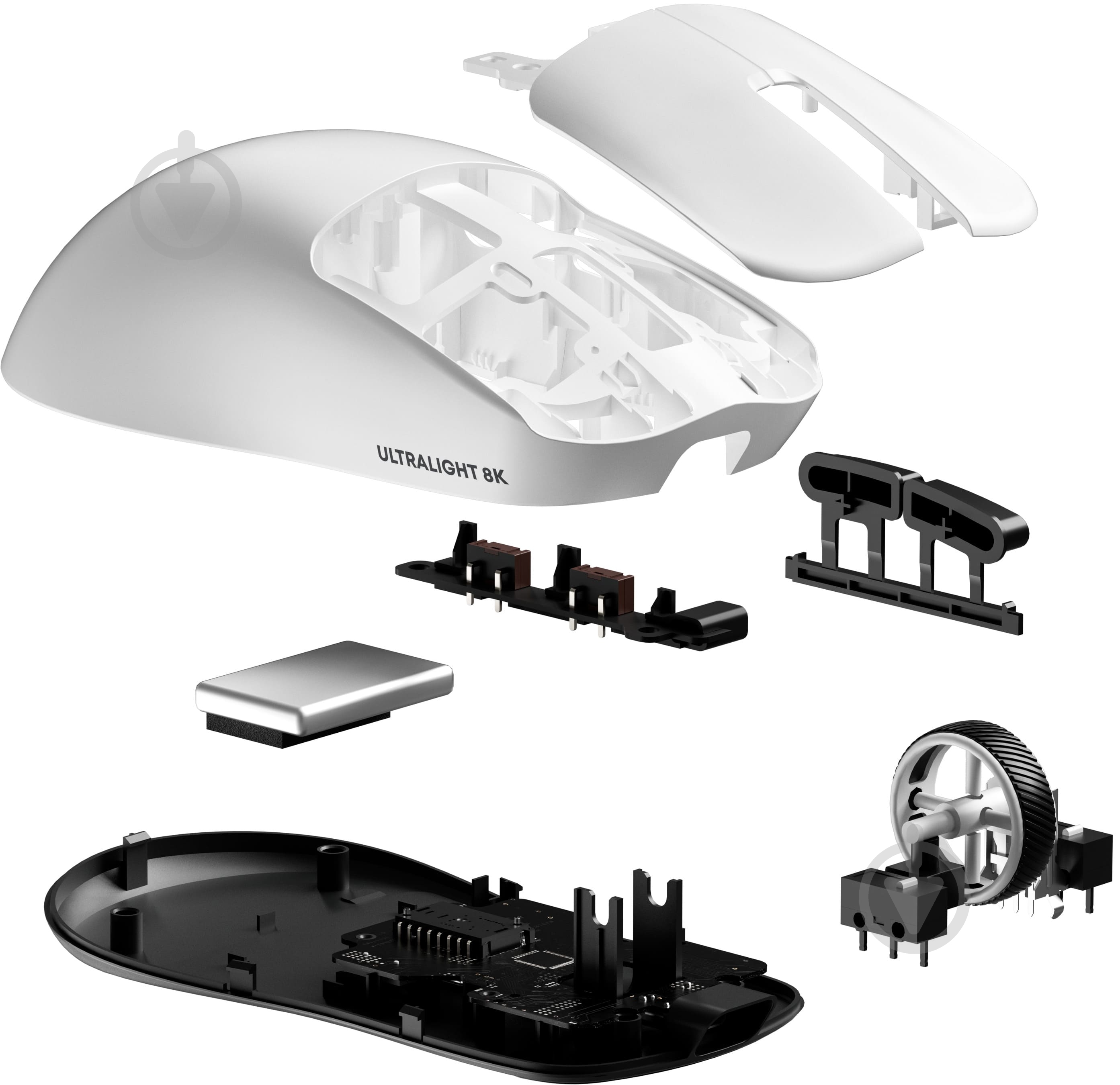 Мышка беспроводная GamePro Asgard Odin white (GM035W) - фото 4