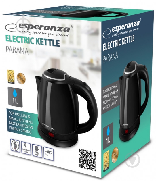 Электрочайник Esperanza KETTLE EKK028K - фото 2