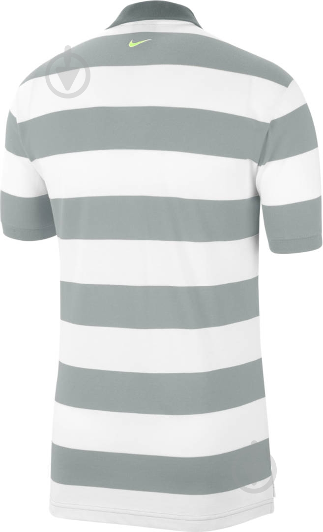 Поло Nike M NSW SWOOSH POLO SS KNT CJ4909-077 р.M серый - фото 2