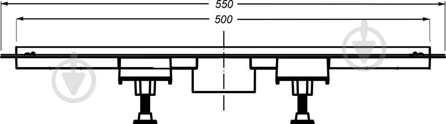 Линейный трап для душа Bonomini Canalissima 6825WX50S - фото 3 Линейный трап для душа Bonomini Canalissima 6825WX50S - фото 3