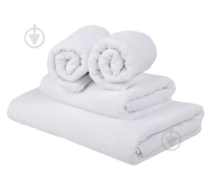 Полотенце махровое 40x70 см белый HoReCa - фото 1