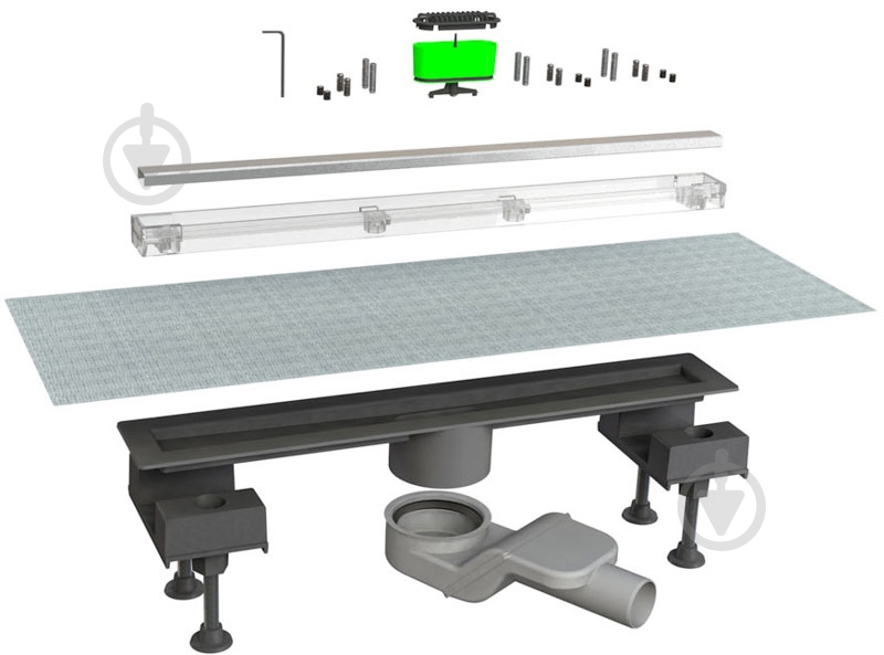 Линейный трап для душа Bonomini Canalissima 6825WX70S - фото 1 Линейный трап для душа Bonomini Canalissima 6825WX70S - фото 1