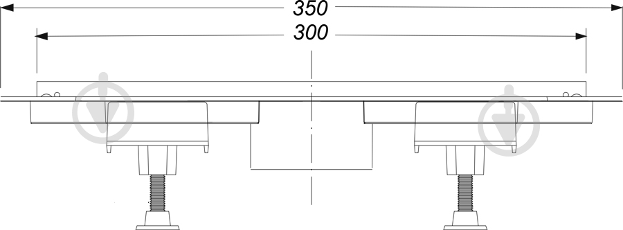 Линейный трап для душа Bonomini Canalissima 6825WL30S - фото 3 Линейный трап для душа Bonomini Canalissima 6825WL30S - фото 3
