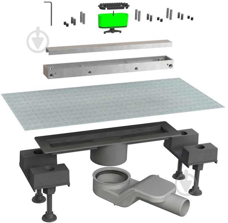 Линейный трап для душа Bonomini Canalissima 6825WL30S - фото 1 Линейный трап для душа Bonomini Canalissima 6825WL30S - фото 1