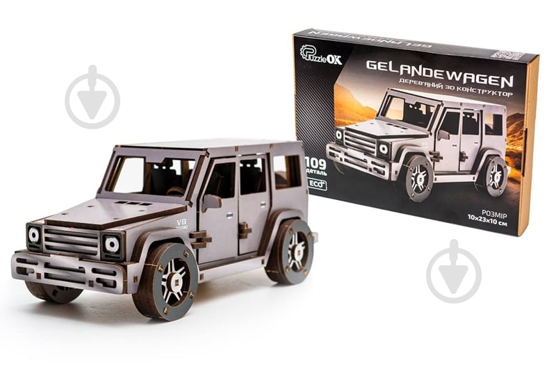 3D-конструктор PuzzleOk Gelandewagen Puz-26914 - фото 1