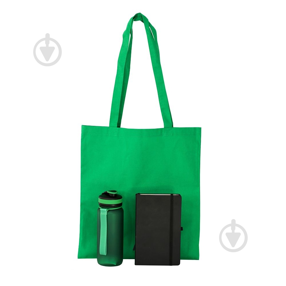 Экосумка 37x41 см зеленая EcoCarry - фото 5 Экосумка 37x41 см зеленая EcoCarry - фото 5