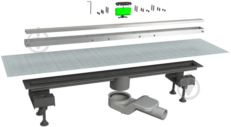 Линейный трап для душа Bonomini Canalissima 6825WL80S - фото 1