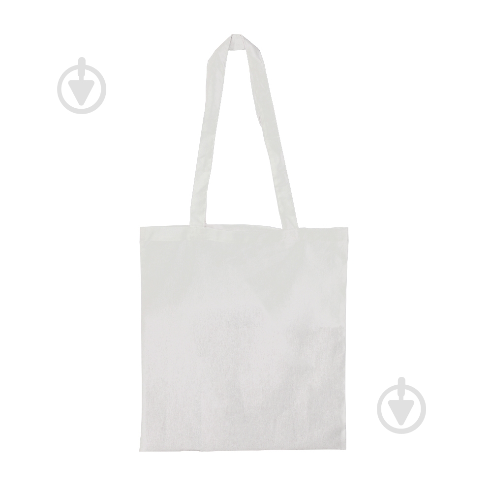 Экосумка 37x41 см белая EcoCarry - фото 2