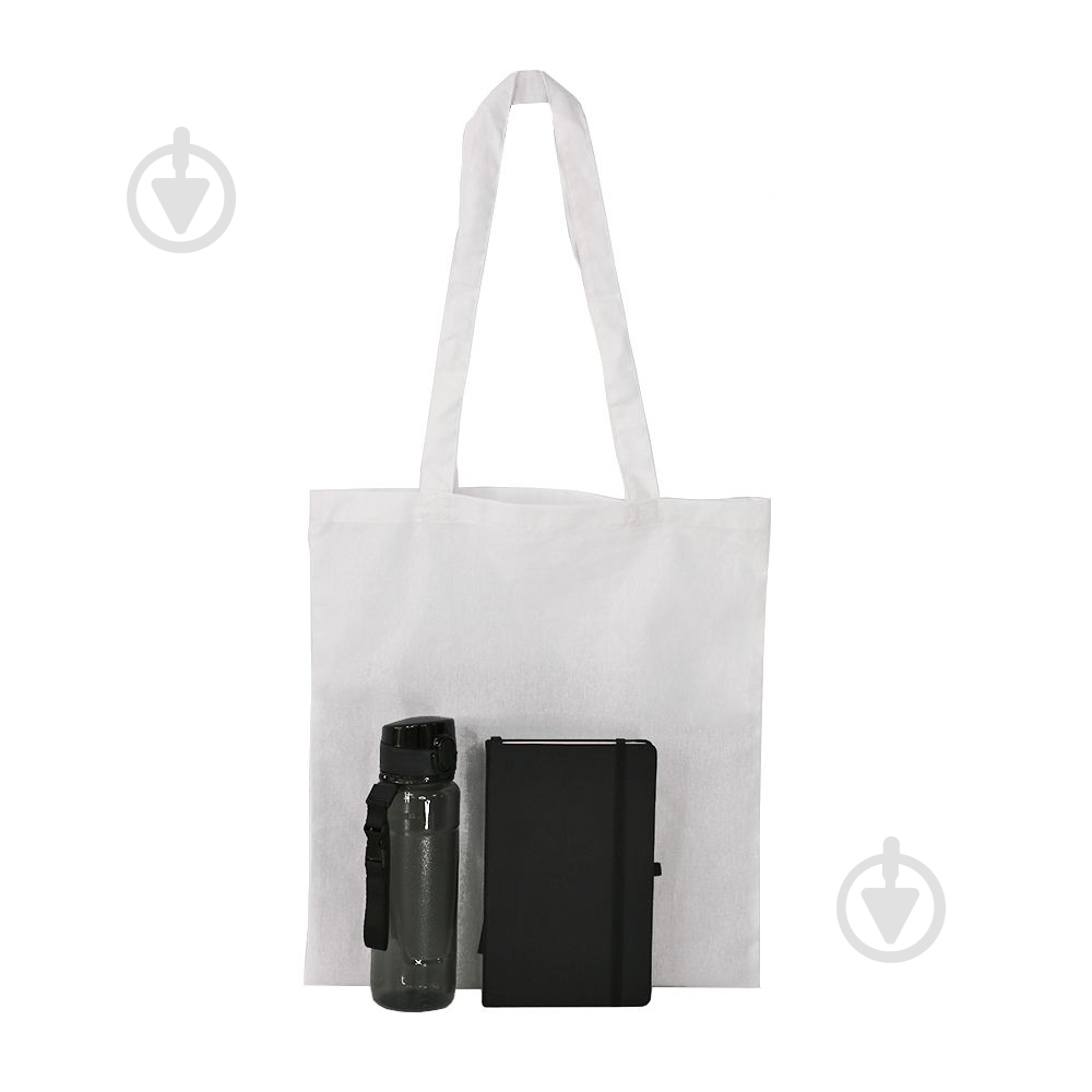 Экосумка 37x41 см белая EcoCarry - фото 5