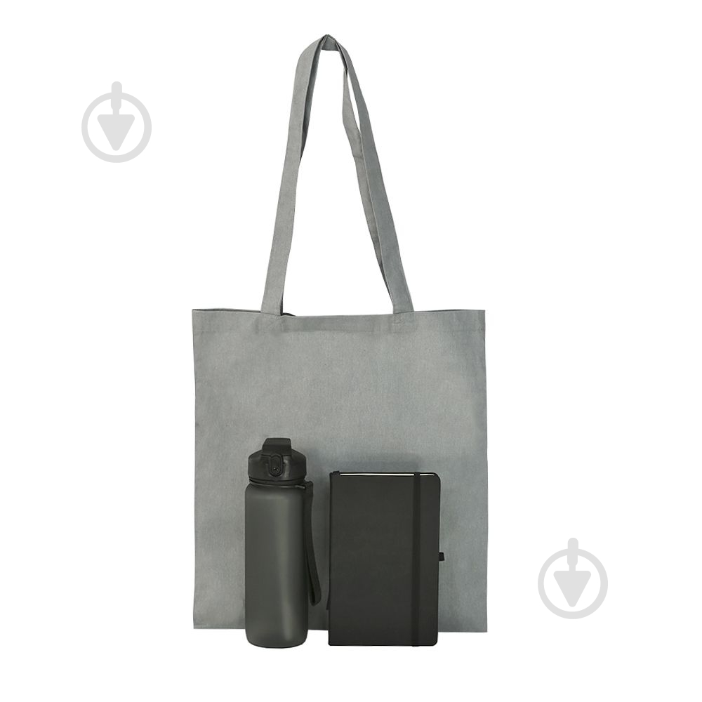 Экосумка 37x41 см серая EcoCarry - фото 5