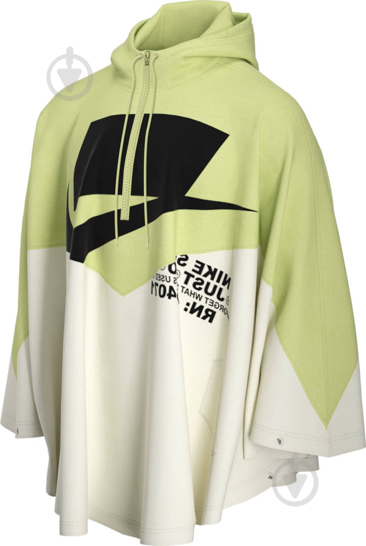 Ветровка мужская демисезонная Nike M NSW NSW WR PONCHO WVN CJ5059-367 р.one size белая - фото 3 Ветровка мужская демисезонная Nike M NSW NSW WR PONCHO WVN CJ5059-367 р.one size белая - фото 3