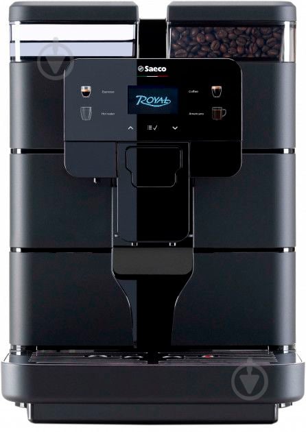 Кофемашина Saeco New Royal Black 9J0040 - фото 1 Кофемашина Saeco New Royal Black 9J0040 - фото 1