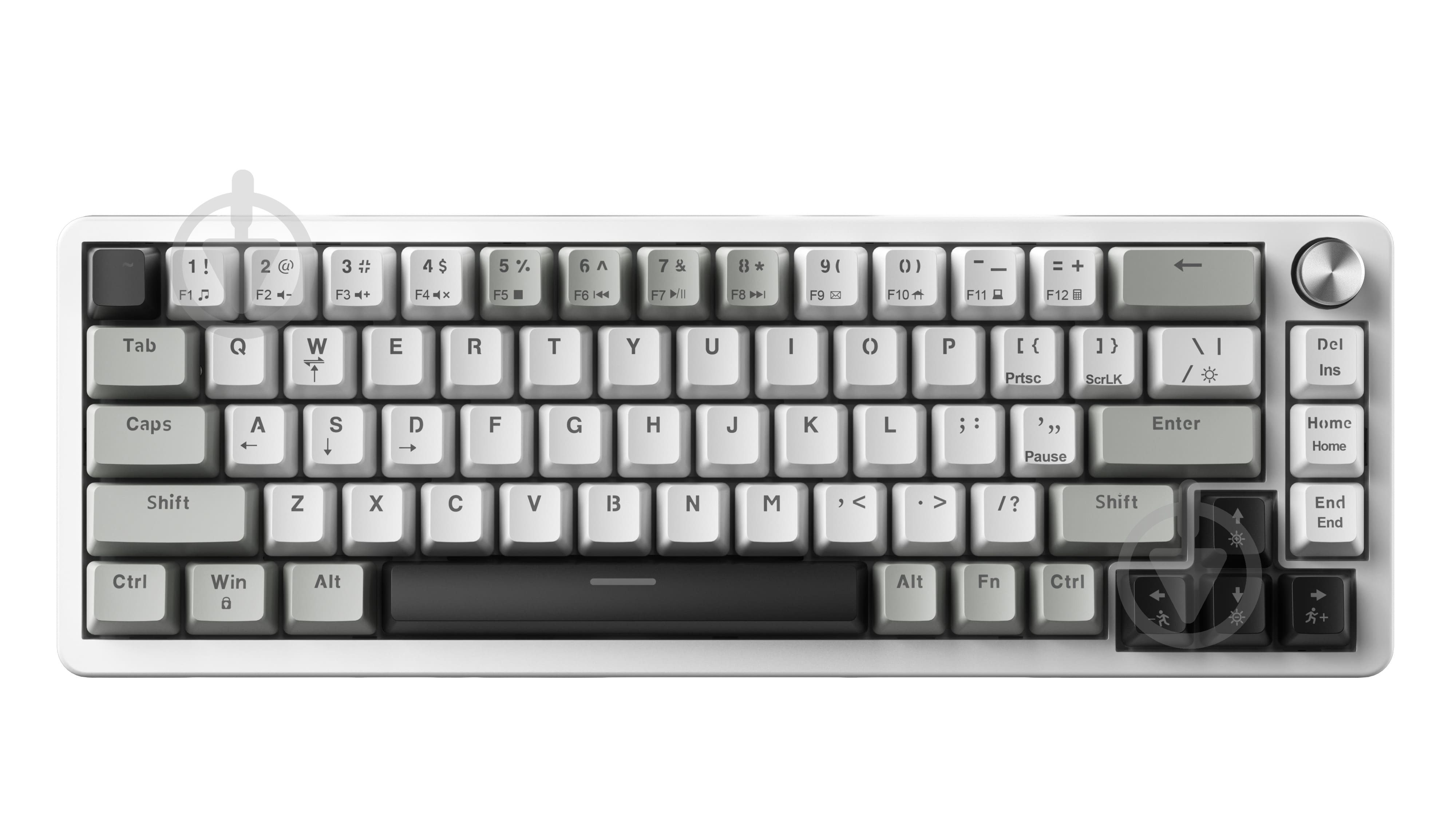 Клавиатура игровая GamePro MK116 (MK116) Genesis Silverlight white - фото 4