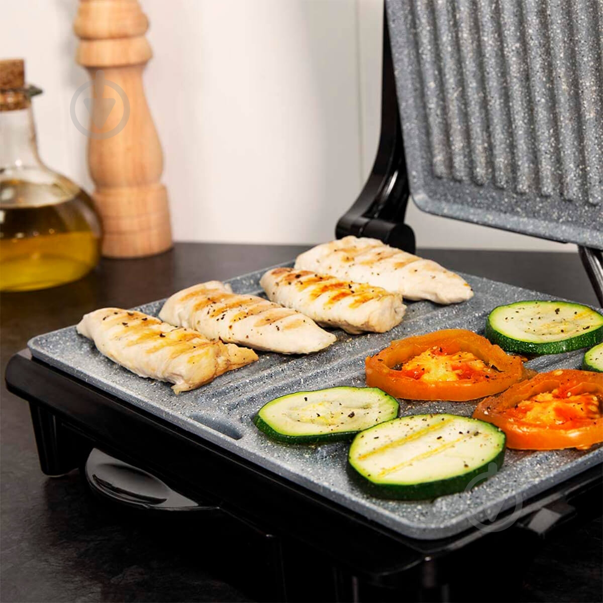 Гриль электрический CECOTEC Rock’nGrill 1500 Rapid CCTC-03065 - фото 4 Гриль электрический CECOTEC Rock’nGrill 1500 Rapid CCTC-03065 - фото 4