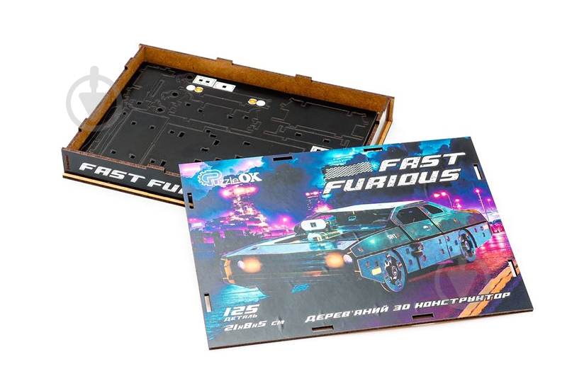 3D-конструктор PuzzleOk Fast Furous Puz-62519 - фото 3