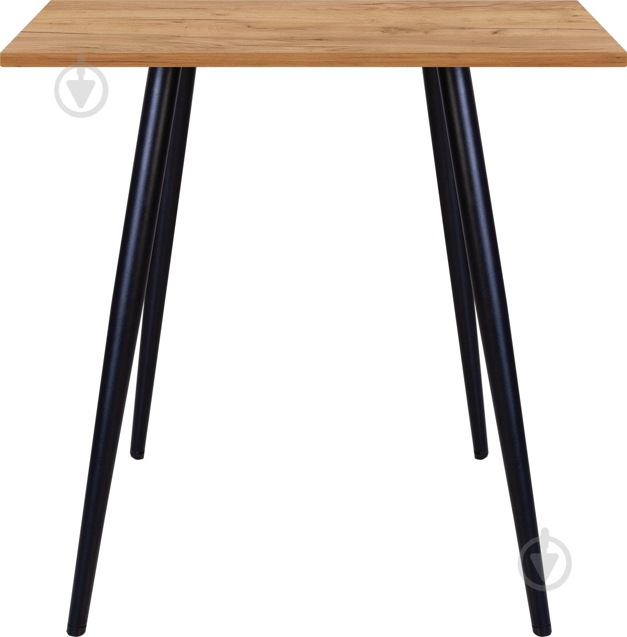 Стіл обідній Nowy Styl MODERN LITE BLACK (18) 800х800 дуб крафт золотий - фото 2