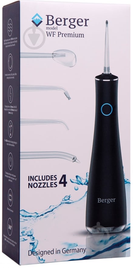 Ирригатор Berger WF Premium Black - фото 6